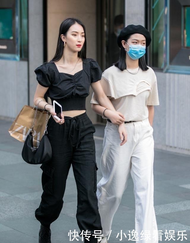 深色V领已过时,今年流行方领+泡泡袖,复古典雅充满高级感