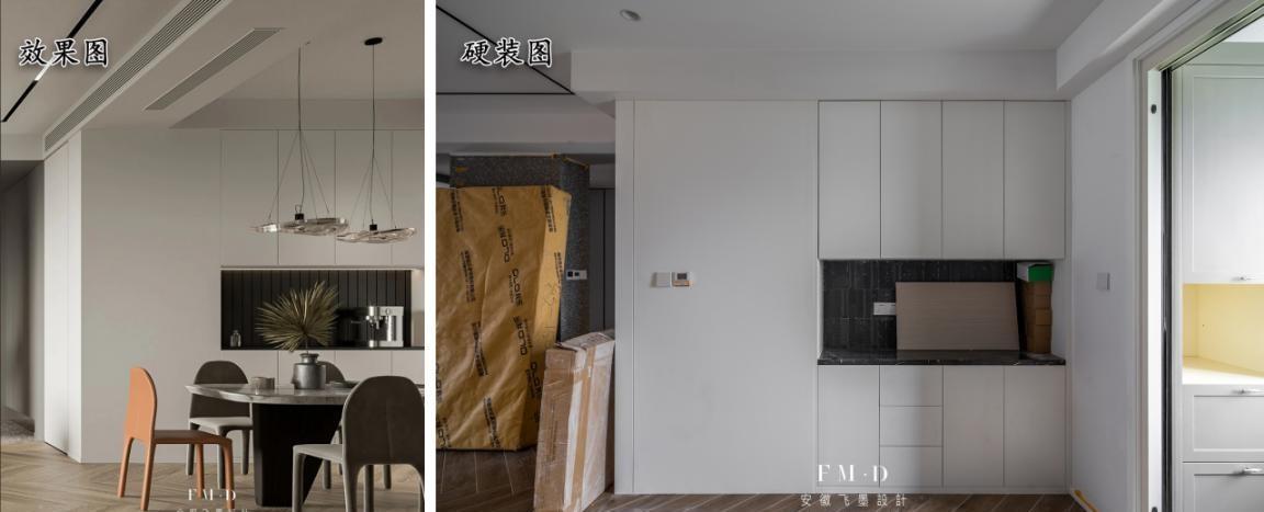 住宅|120㎡毛坯房硬装完工,是改善型住宅标杆,三代同堂一起居住刚好