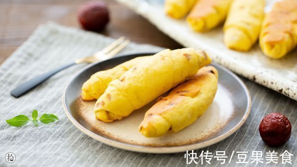 早晨来一碗小米南瓜卷，大人小孩都爱吃