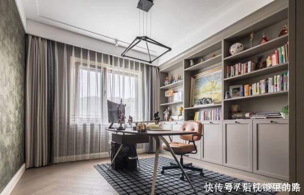 居室|180平米的四居室,捕捉前卫现代的艺术特质,还原原生的神秘感