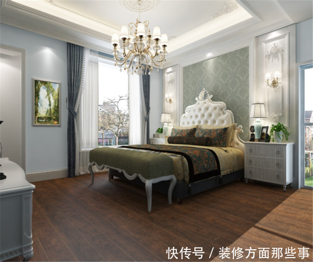 法式|550平法式轻奢摒弃传统的奢华,散发一种田园之气