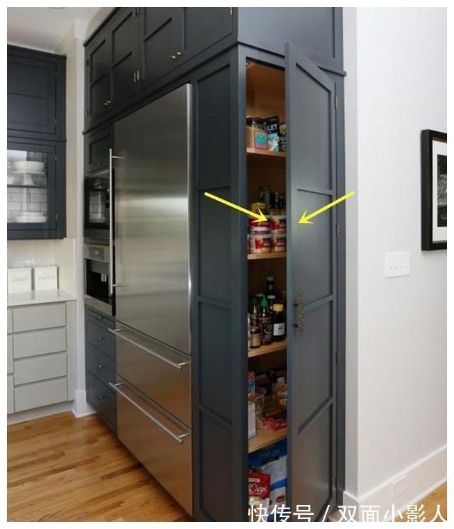 档次|厨房收纳空间不够大?学她这样做侧边柜,不仅收纳储物强还上档次