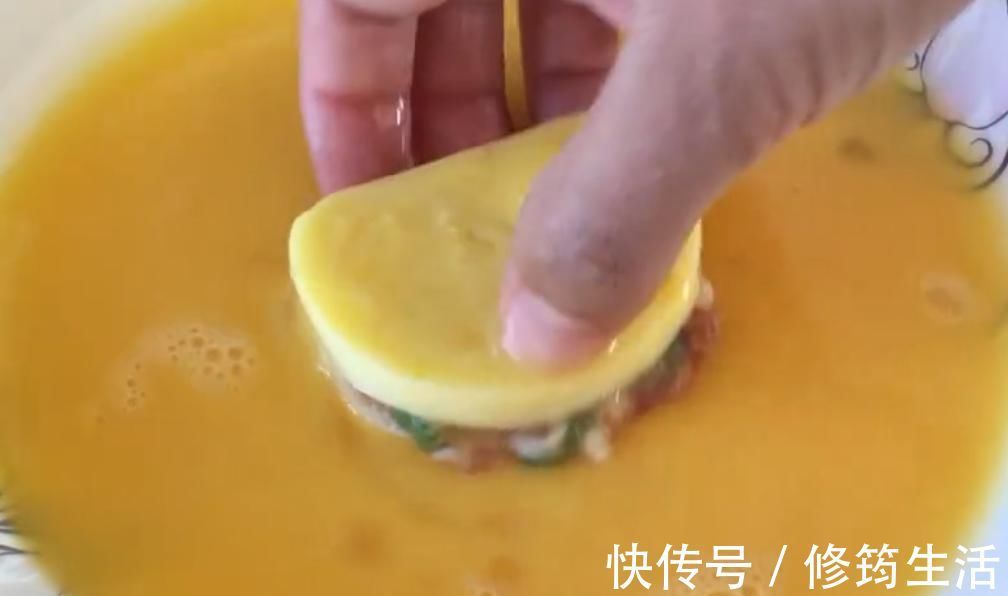 盖儿|馒头新吃法，比肉夹馍还好吃，外酥里嫩，鲜香美味，早起做一锅