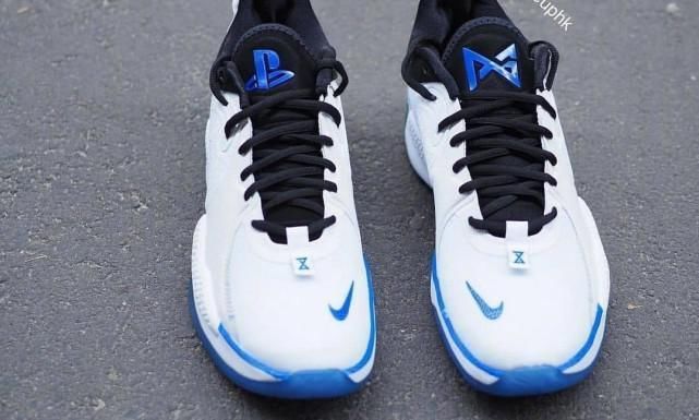 nike 索尼再度联名PG5代篮球鞋,跟前几代看起来大不相同!