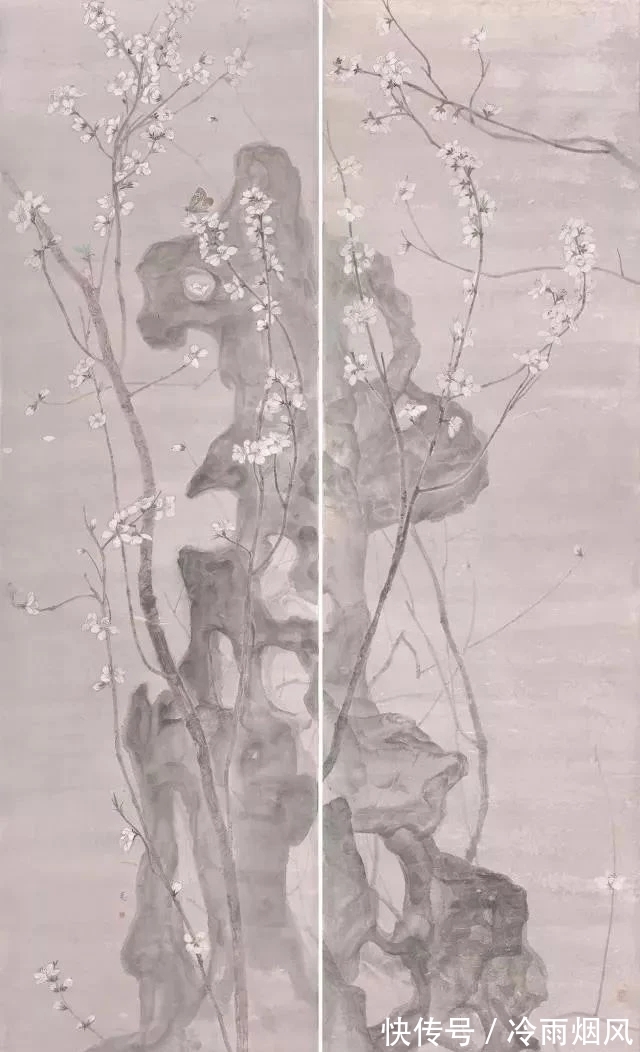 广州画院#广州画院|素墨无声,李夏夏花鸟画