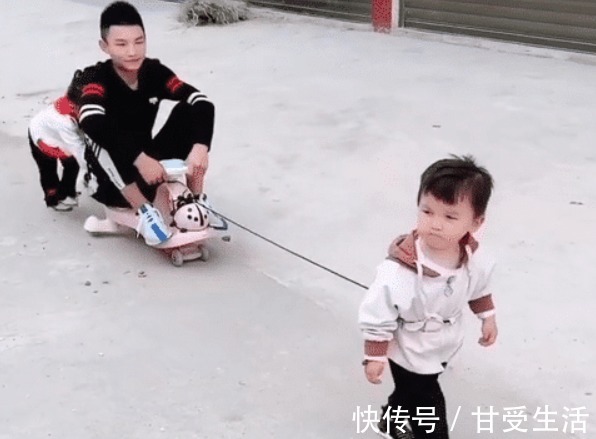 小葡萄|皮得很舅舅以大欺小,俩小外甥当牛做马,奶奶还有3秒抵达现场