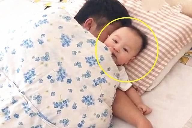 妈妈|老爸哄儿子睡觉,妈妈还以为打雷了,看到宝宝后,网友真是亲爹