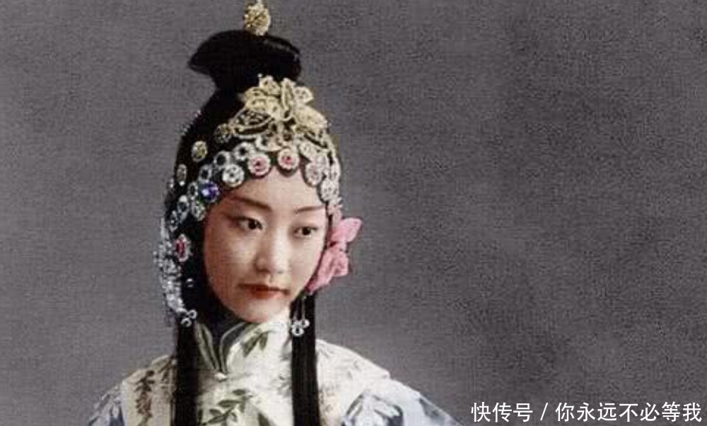 晚清|晚清上色老照片:美目倩兮的青楼女子,气若幽兰的乾隆孙女!