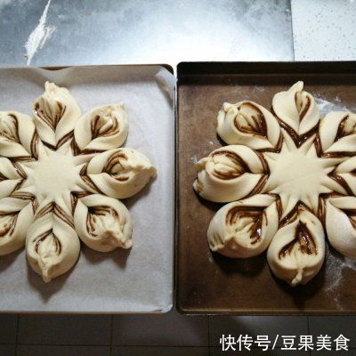 简单易做雪花肉桂面包！全家人都爱