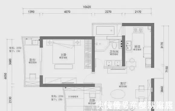 港湾|64㎡北欧小户型，轻松、悠闲的小窝，是每个人心中最温暖的港湾