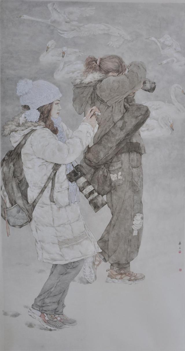 笔下|王辰光笔下的人物画作品欣赏