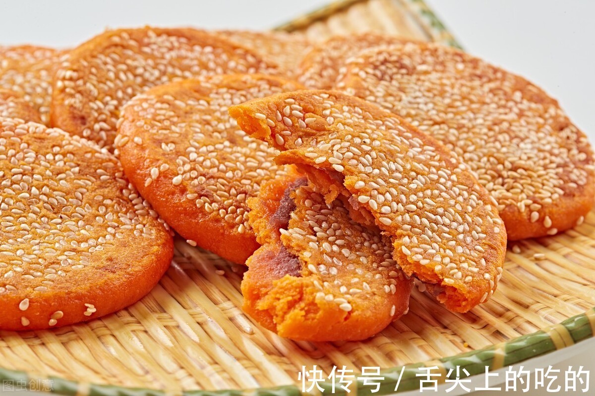 香甜|南瓜饼就要这样做,不用一滴水,香甜软糯吃不腻,咬一口满嘴香