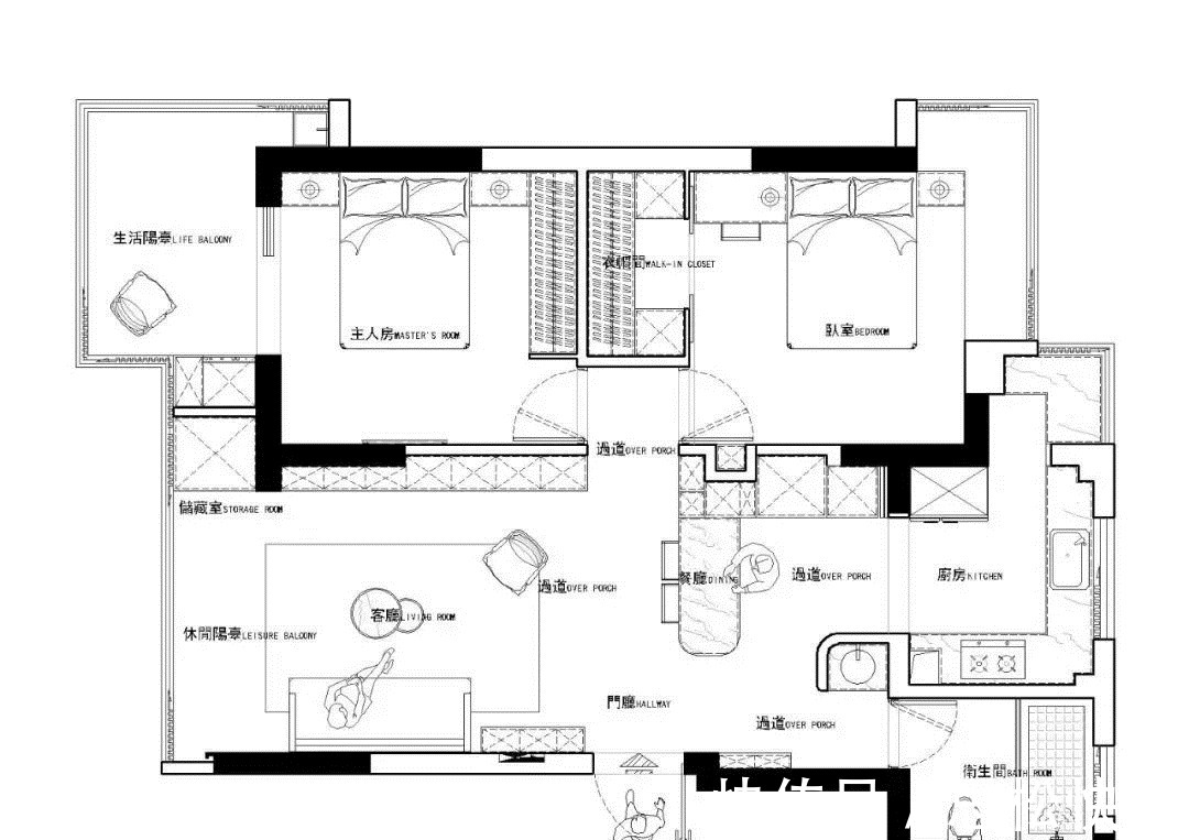 餐厅|客厅放弃电视，用一整面墙做收纳，快来跟这个神仙小户型学收纳！