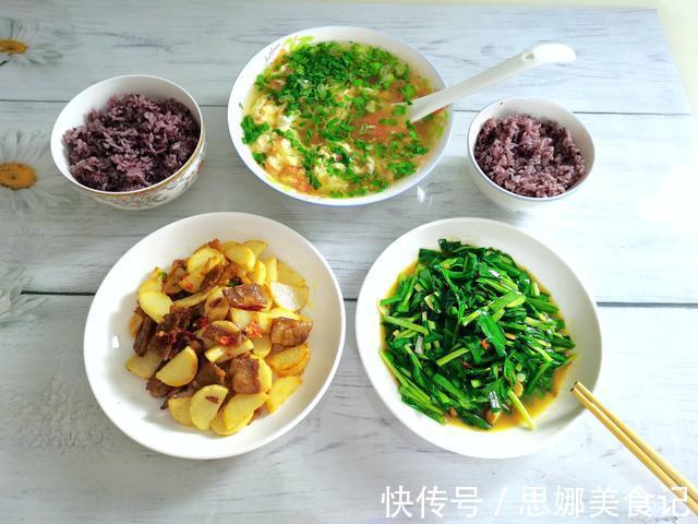 丝瓜炒鸡蛋|两口子的5天简单晚餐，每天都好吃暖胃，网友：认真生活的人最美