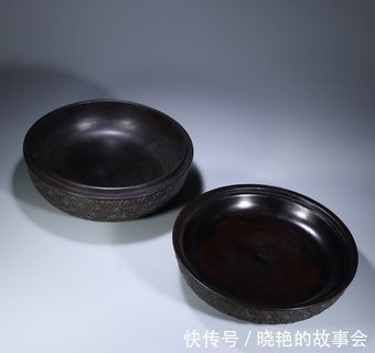 果盒!清代紫檀木雕·祥云龙纹果盒