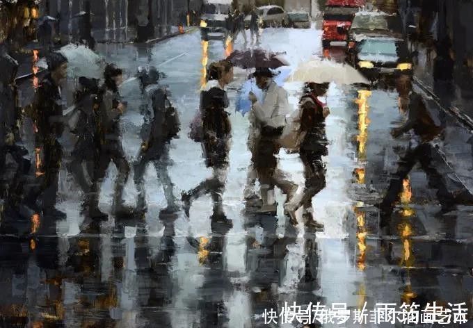 雅各布·德恩#美国画家雅各布·德恩超强表现力现代印象派油画作品欣赏