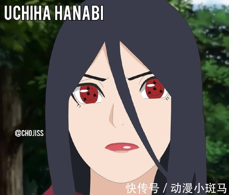 小樱|《火影忍者》全员宇智波？当女生们拥有宇智波外形，差点认不出
