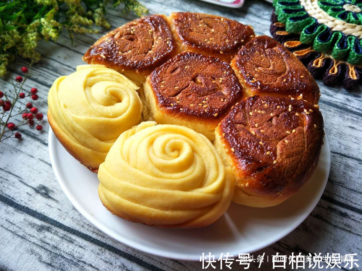 小面姨|玉米面独特做法,开水一烫,不蒸不烙,松软又酥脆,比面包还好吃