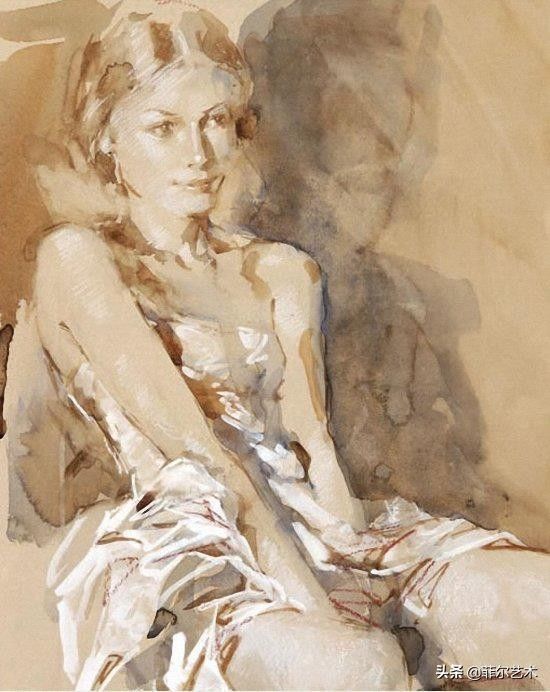性感@英国艺术家用豪放泼辣的笔触,描绘出性感迷人的西洋女郎