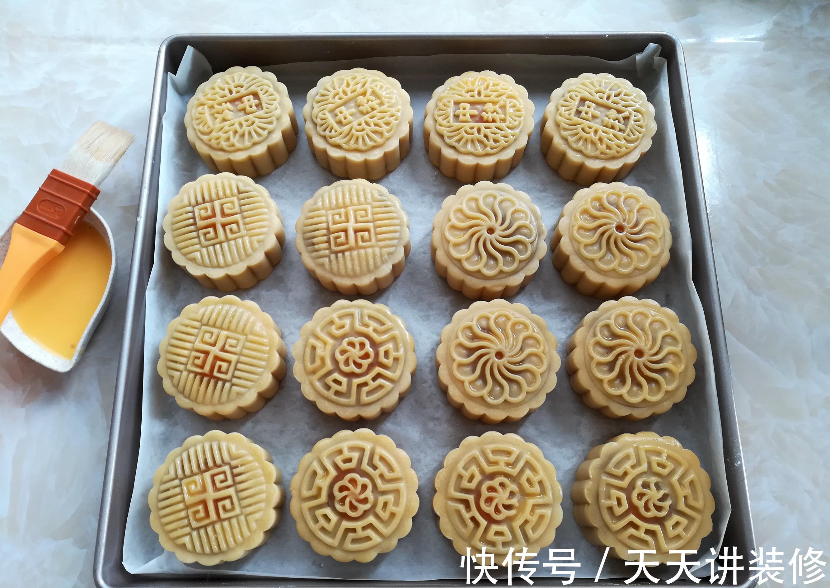 白莲蓉|月饼厂老师傅教做月饼，不收腰不泄脚，配方和要点全在这儿