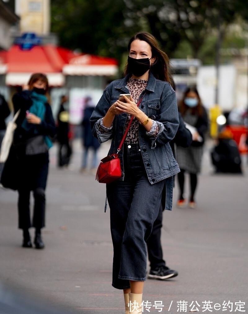 牛仔外套 经典的牛仔外套咋能穿得高级,学会这些穿搭,分分钟变身时髦精