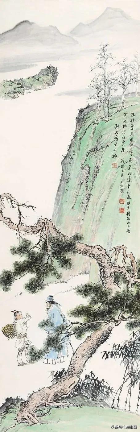 松下问童子#多位画家笔下的《松下问童子》,你最喜欢哪一幅?