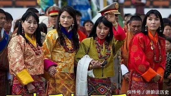 四姐妹|不丹老国王魅力太大，居然能同时赢得四姐妹爱慕，真可谓是人生赢家