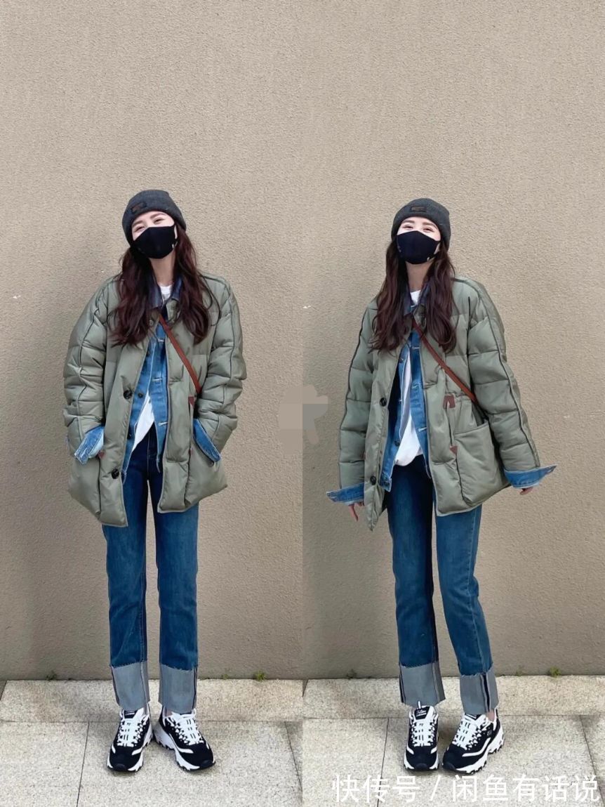 笨重|小白鞋不香了,冬天火了增高显腿细的“笨笨鞋”,配羽绒服太时髦