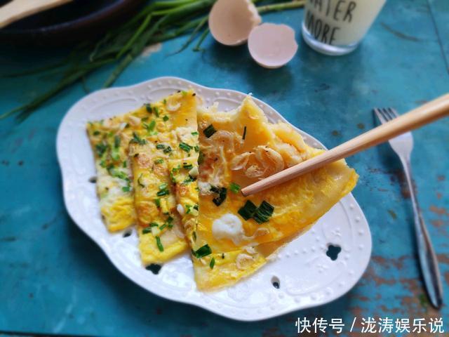 补钙|儿童早餐吃什么虾皮蛋饼简单又补钙,很适合给孩子做早餐!
