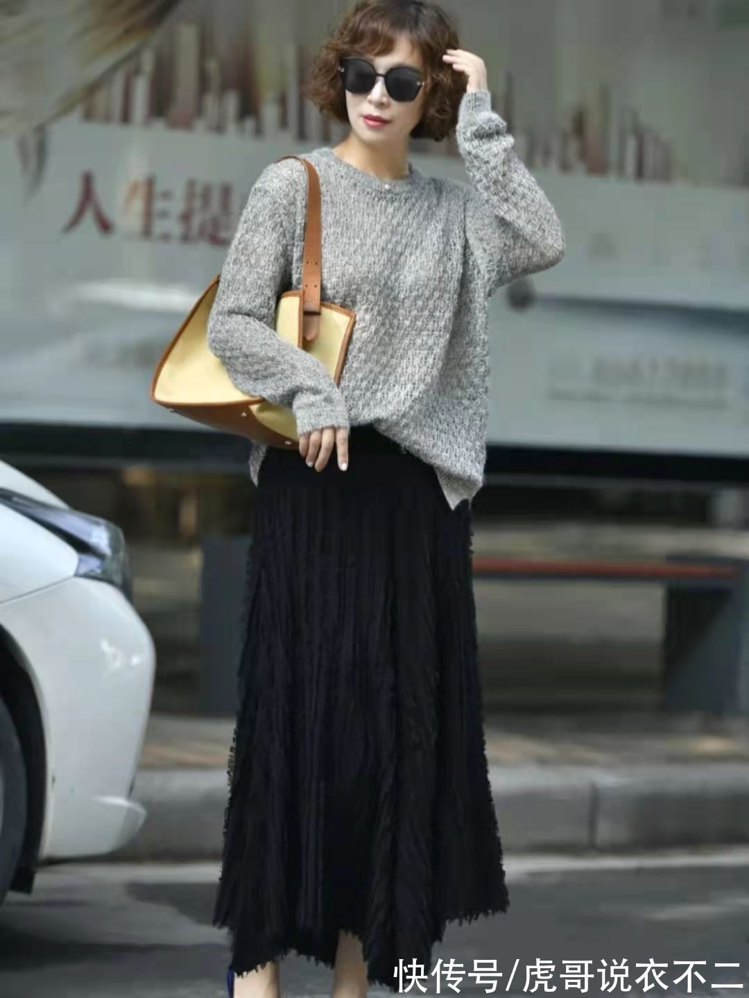 迷笛裙|这才是50岁“姐姐”该会的打扮，掌握四要四不要，年过半百也动人