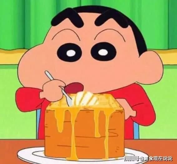蠟筆小新|蠟筆小新“美食”頭像火了，好吃可愛就是你，網友：勸你飯點別看