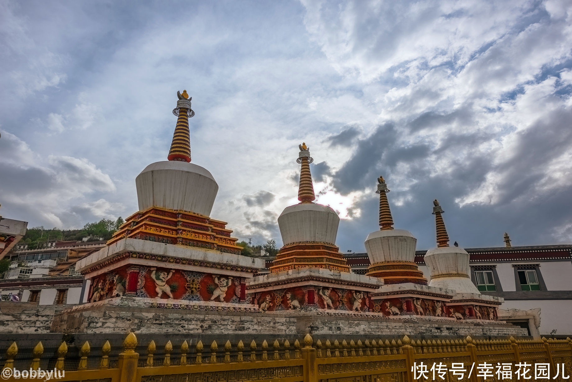 魅力|错的时间去了对的地方，一场太阳雨后，彩虹下目睹了塔尔寺的魅力