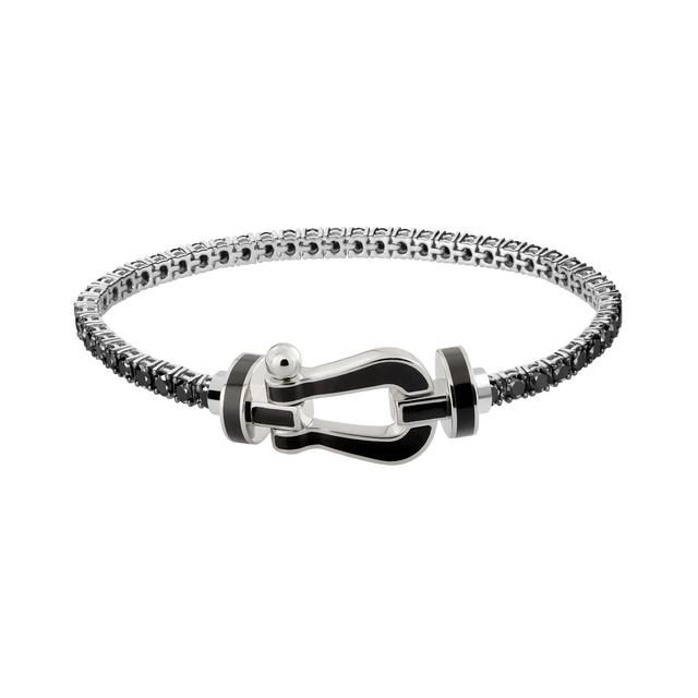 FRED斐登Force 10系列全新黑色钻石手链，演绎大胆风格