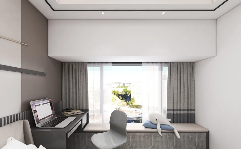 衣柜|喜欢深色系不能错过的设计,这套4房两厅尽显高级