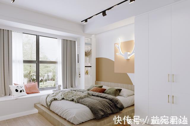 简餐|129㎡一人居引爆业主群,开放式书房+步入式衣帽间绝了