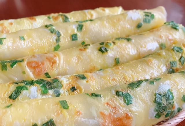 冷天我家常吃的早餐饼,全程手不沾面,饼柔软葱香味浓郁,孩子爱