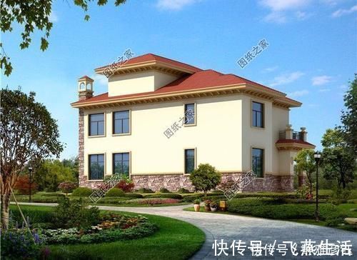 全家|高档农村二层别墅，时尚轻奢范，给全家人争光