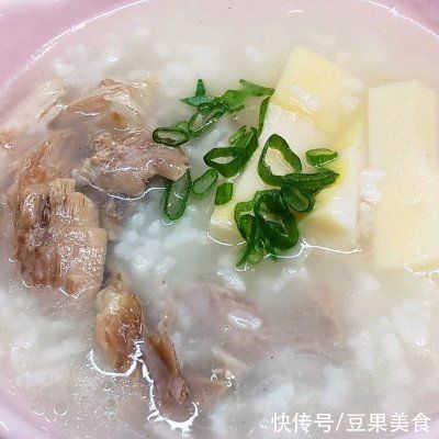 高考|#助力高考营养餐#快手春笋鸭肉粥（电压力锅版）