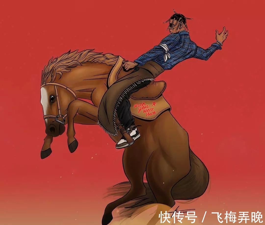 travis 如何找到Yeezy和AJ等球鞋的精髓?这位插画师用一支笔就能做到!