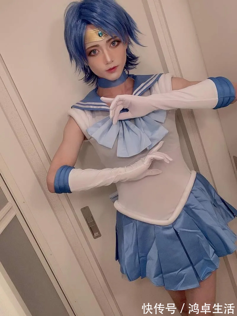 小哥|1米8的汉子cos美少女战士,竟然比女生还惊艳!