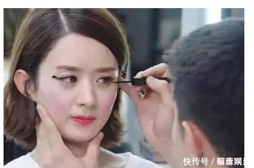 别让男生给你化妆，瞅瞅这些女明星，比特效还嗨皮