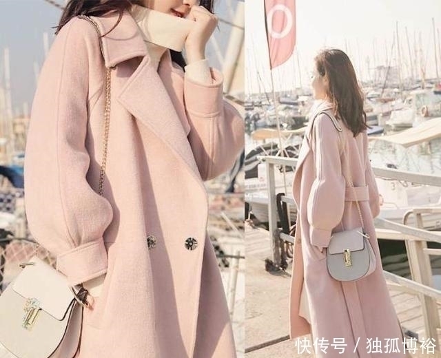 毛呢外套|发现：焦糖色早过时，现主流森系大衣+赫本裙，保暖清新巨减龄