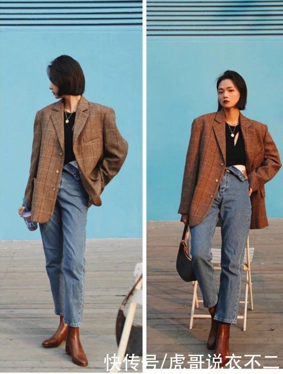 30岁女人穿衣越简约越“显贵”，她的极简大气风，谁穿谁高级