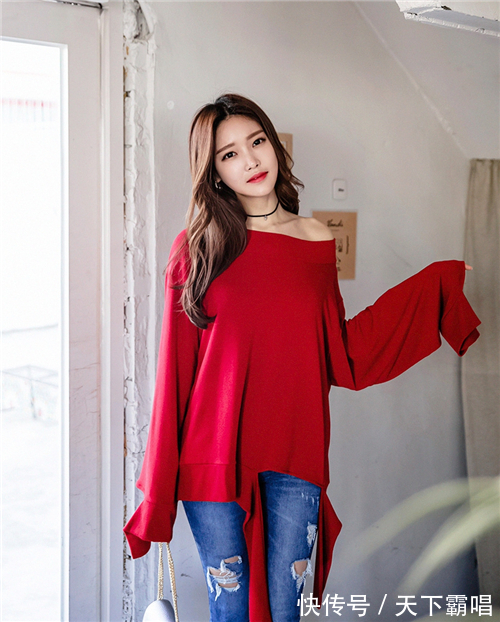 高腰 时尚活力的牛仔裤美女,尽显淑女柔情,焕发摩登的时髦魅力!