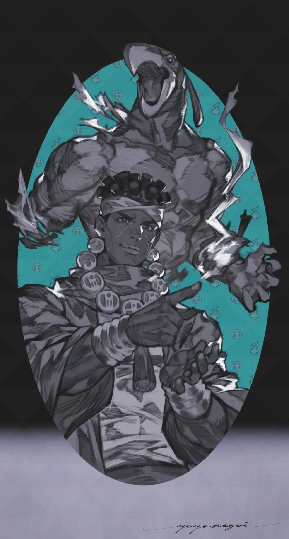 jojo|知名画师绘制《JOJO》同人,画风细腻温柔,空条徐伦也出场