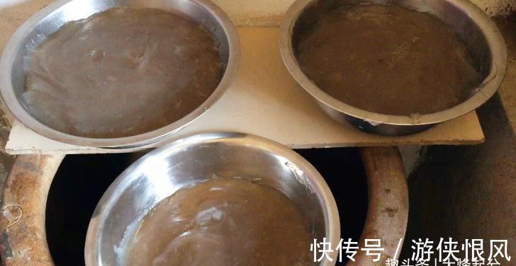 童年记忆|爷爷老配方做凉粉，一次做3盆，爽滑筋道，越吃越想吃，给肉不换