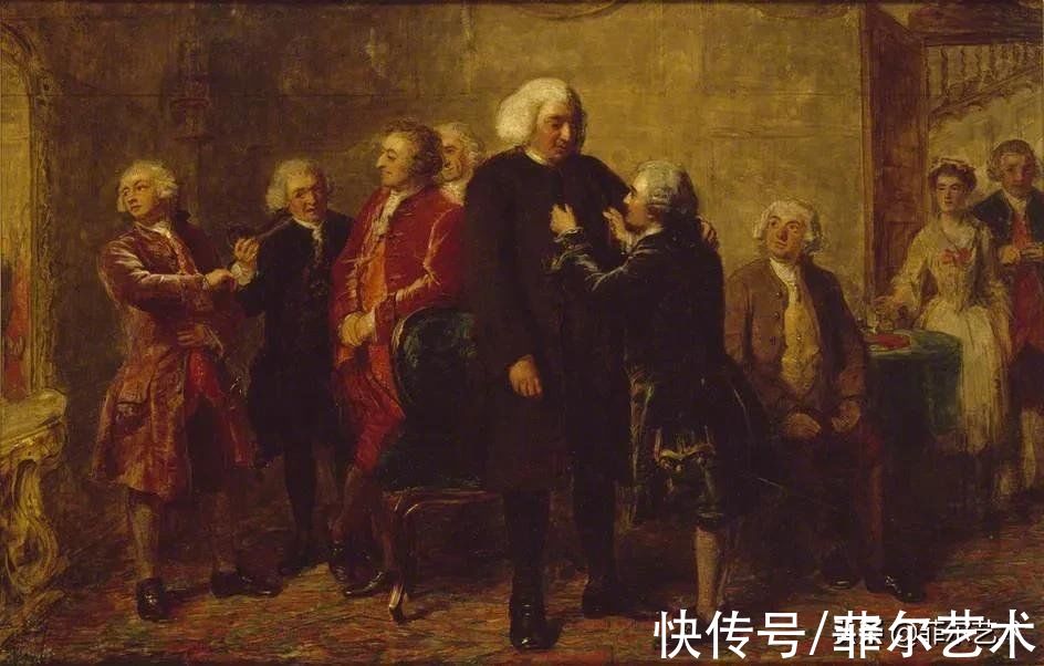 文学作品|最伟大的英国社会景像画家威廉·弗里思多姿多彩的油画作品欣赏