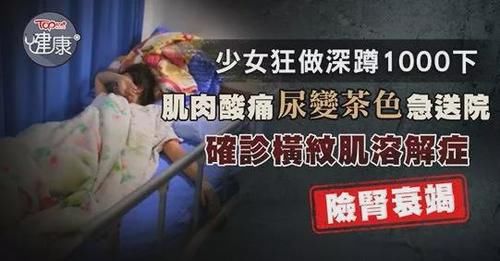 横纹肌溶解症|拒绝夏季疯狂锻炼,运动需适度,不要盲目健身!