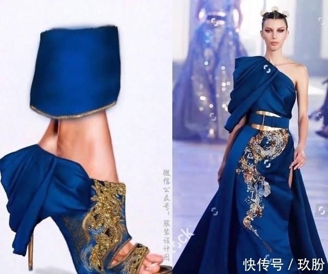 灵感|以服装为设计灵感设计出来的高跟鞋(50例高跟鞋效果图)!