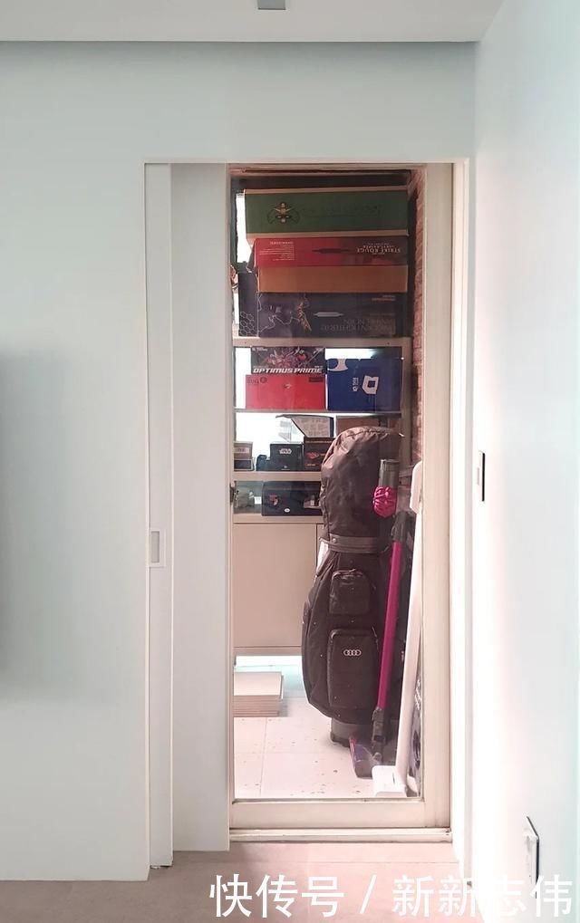 打通|小夫妻爆改66㎡老龄房,不大不高级,但打通2间房后像换套豪宅